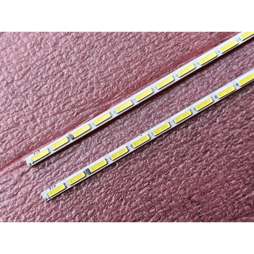 THANH ĐÈN LED VIỀN TIVI ASANZO 55SK900 VÀ CÁC HIỆU KHÁC, HÀNG MỚI 100%, BỘ 2 THANH, MỖI THANH 72 BÓNG 3V, DÀI 61cm