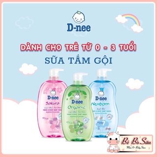 Chai sữa Tắm gội toàn thân Dnee Cho Bé 380ml