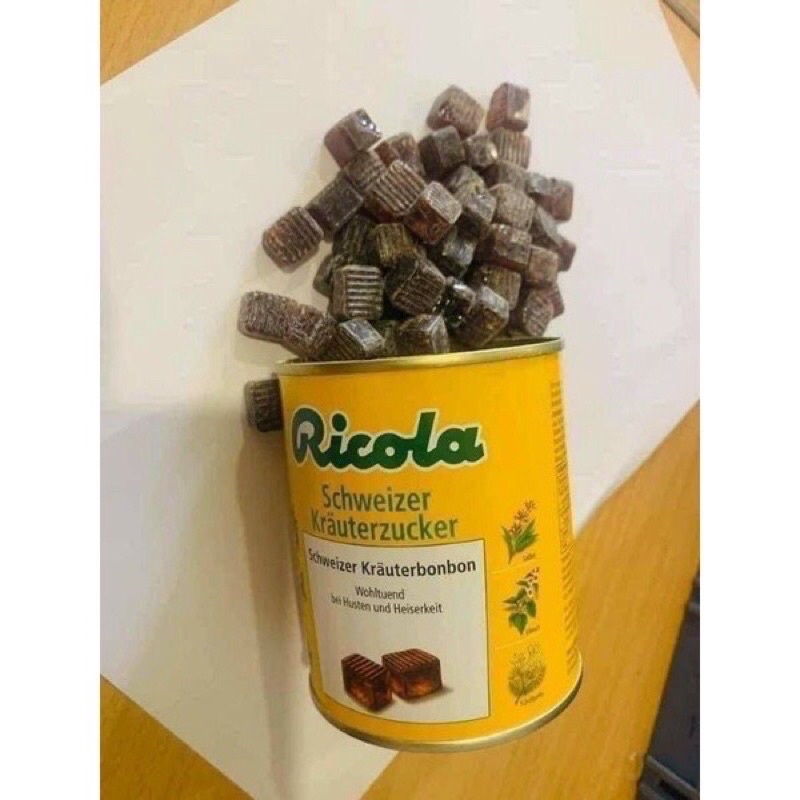 KẸO NGẬM HO RICOLA 250g Đức