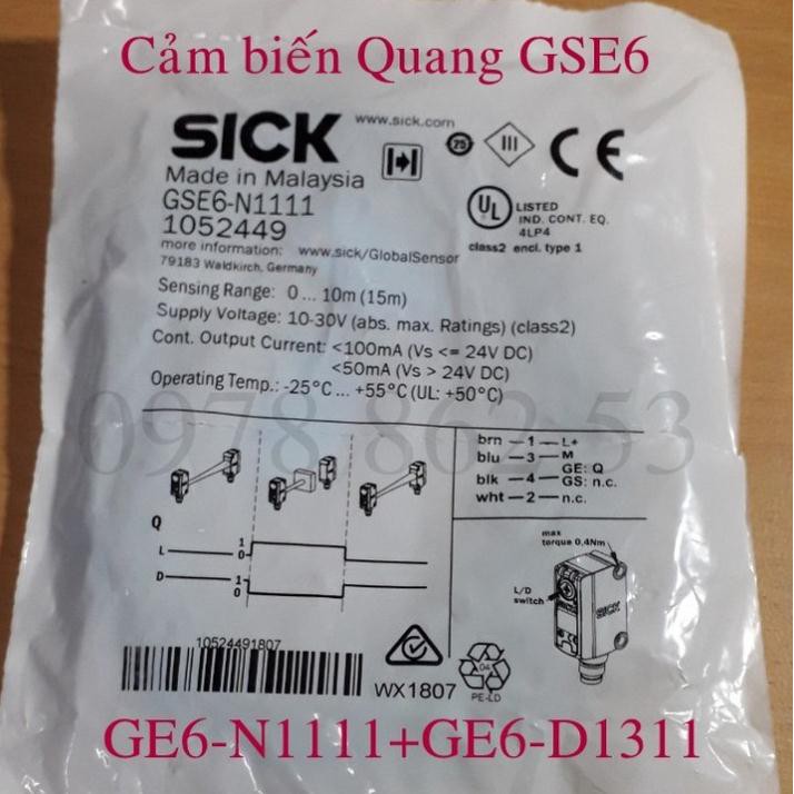 Cảm biến quang GSE6 (GE6-N1111+GE6-D1311)