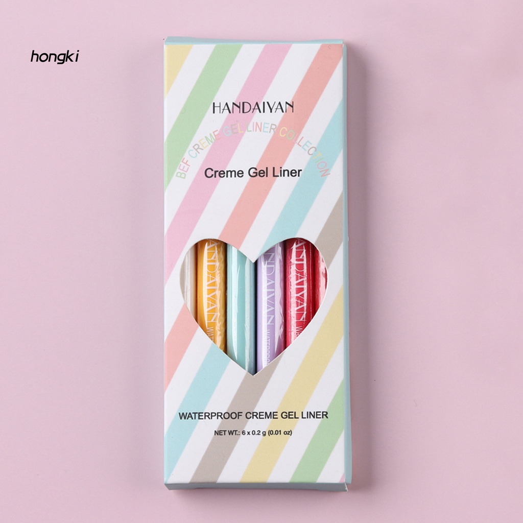 Gel kẻ mắt 6 màu nhanh khô thời trang
 | BigBuy360 - bigbuy360.vn