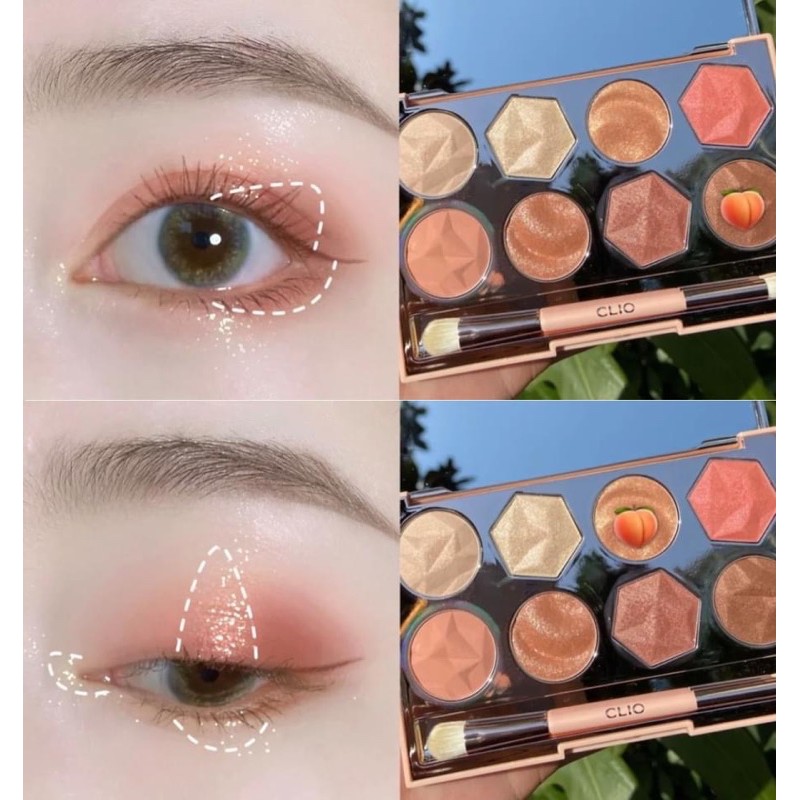 Bảng mắt Clio Prism Air Eye Palette Màu Pink Addict