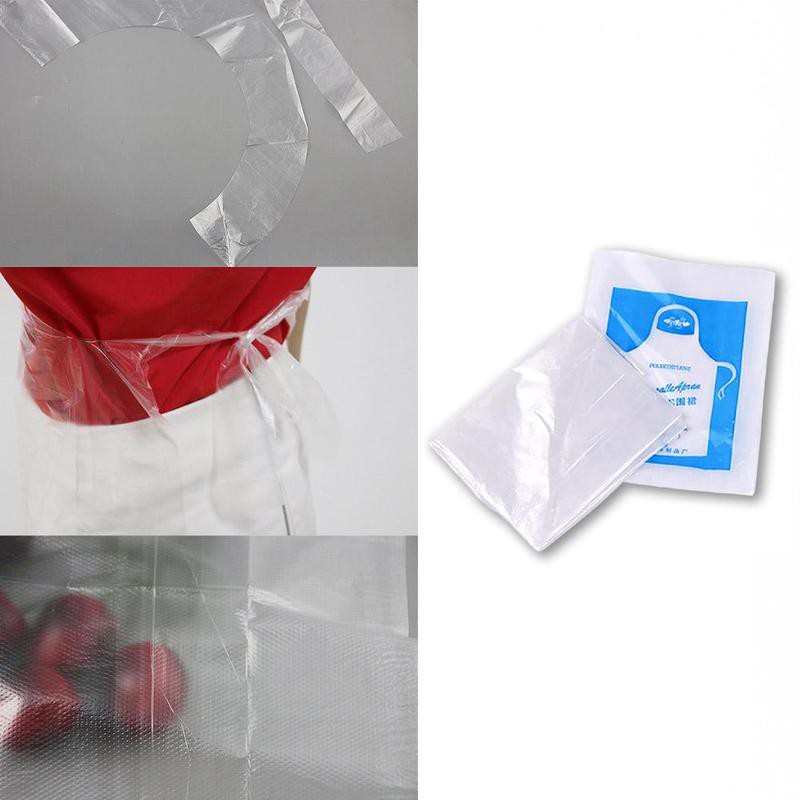 Tạp dề xài 1 lần nấu ăn chống thấm dầu tiện dụng cho trẻ em