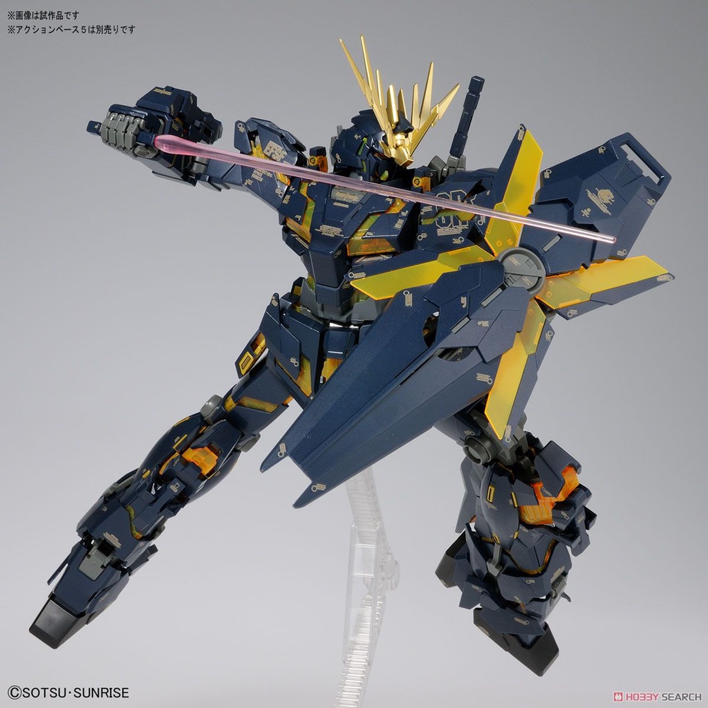 MÔ HÌNH LẮP RÁP BANDAI - 1/100 MG RX-0 UNICORN GUNDAM 02 BANSHEE VER KA