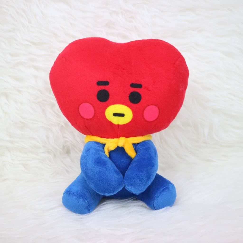 Thú Nhồi Bông Hình Bt21 Tata / Cooky / Chimmy / Koya / Rj / Van / Shooky / Mang 22cm