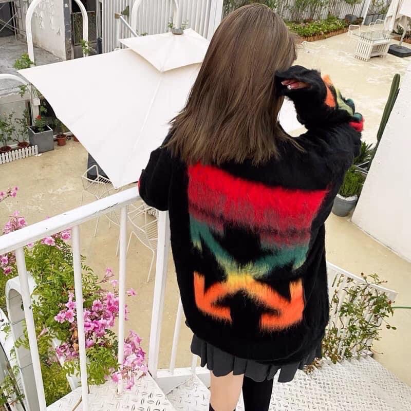 ÁO LEN LÔNG OFF WHITE  - NHẮN TIN GỬI MẪU
