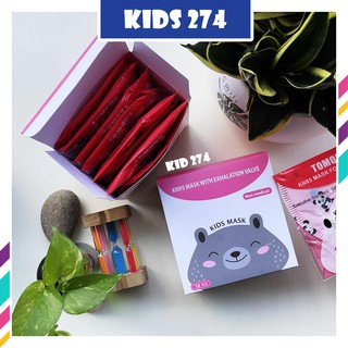 Khẩu trang N95 - KN95 cho trẻ em có van thở 5 lớp chống bụi mịn PM2.5, khẩu trang y tế cho trẻ em kháng khuẩn