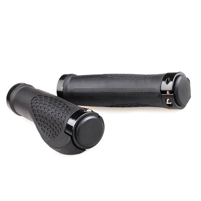 Tay nắm xe đạp thể thao 2 khóa chết có tì chống mỏi