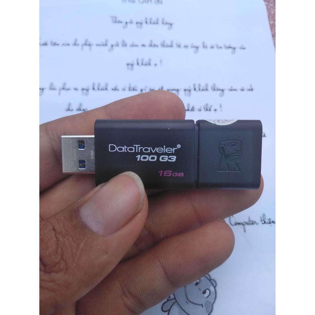 USB Kingston DT100G3 16GB /3.0 Bảo Hành 12 Tháng | BigBuy360 - bigbuy360.vn