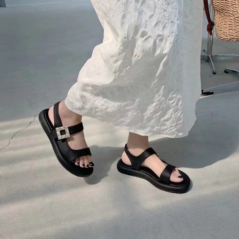 SANDAL MÓC KHOÁ VUÔNG NHẬP QUẢNG CHÂU ( S223 S224 )u