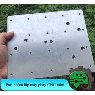Bộ part nhôm lắp máy CNC mini