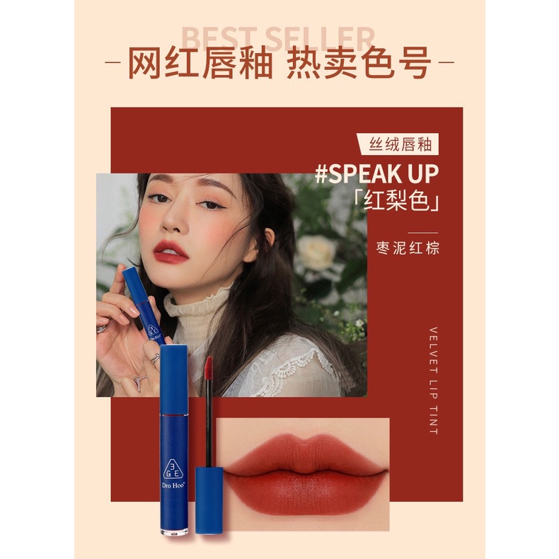 Son dưỡng mịn mượt như nhung màu xanh
