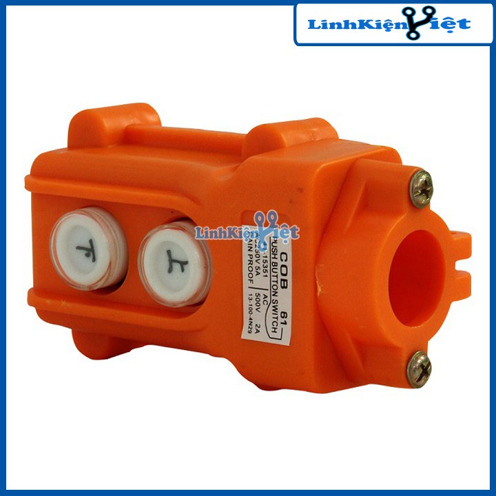 Tay Điều Khiển Máy Tời COB-61H (Đảo Chiều Động Cơ) 2 Nút