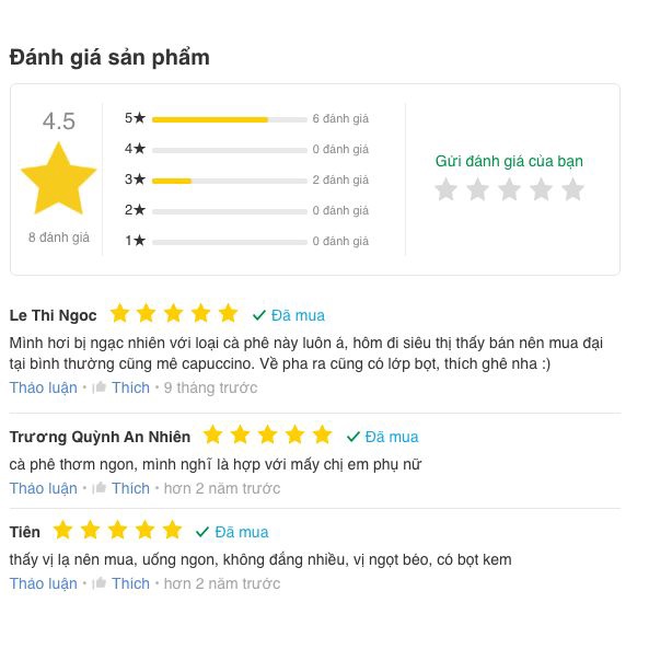 Combo 50 gói Cà phê sữa Q Good Morning Trần Quang vị truyền thống