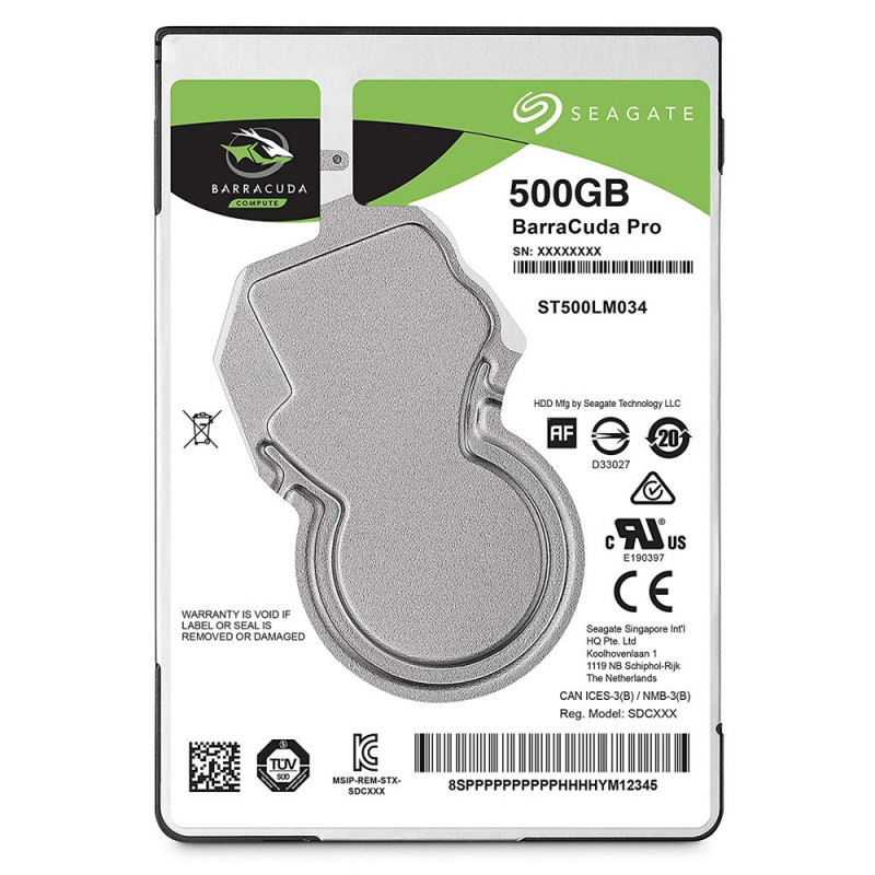 Ổ cứng HDD Seagate Barracuda Pro ST500LM034 - 500GB