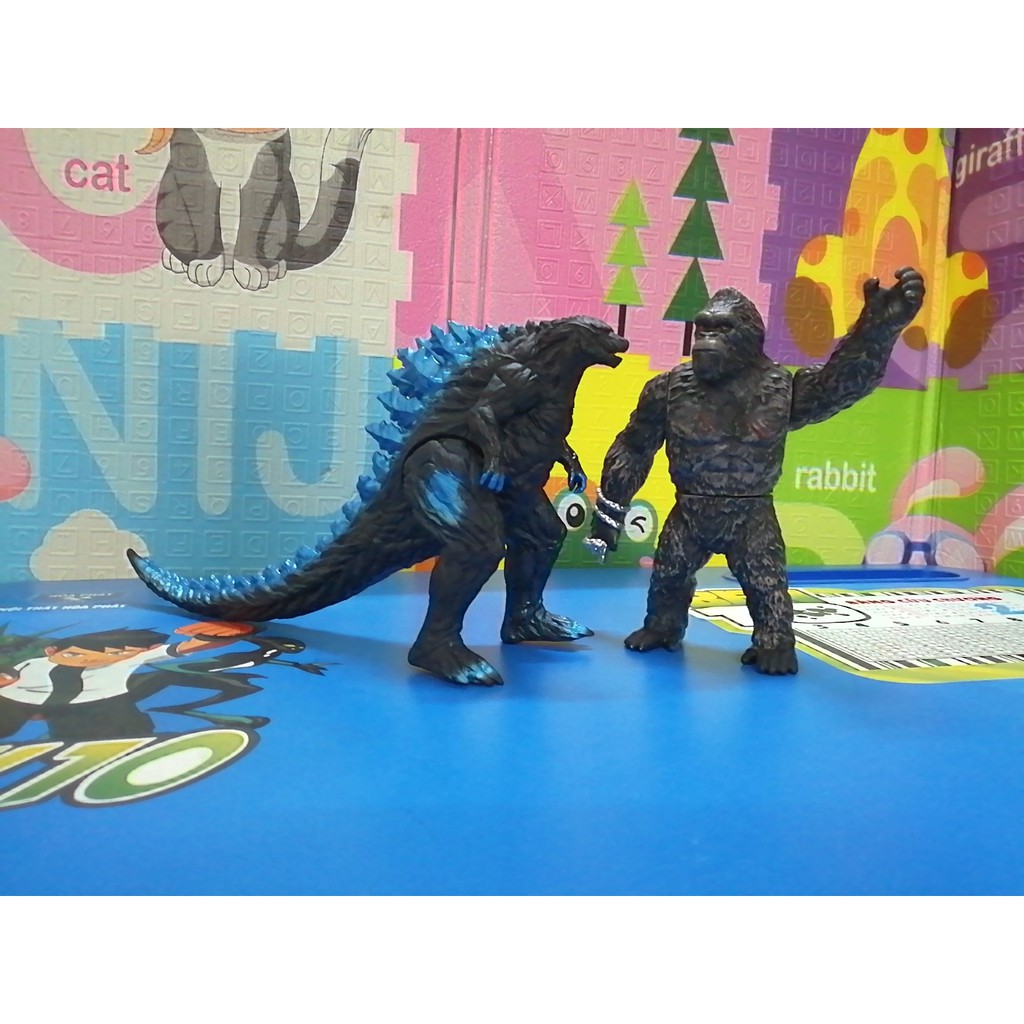 Combo 2 mô hình Godzilla &amp; King Kong