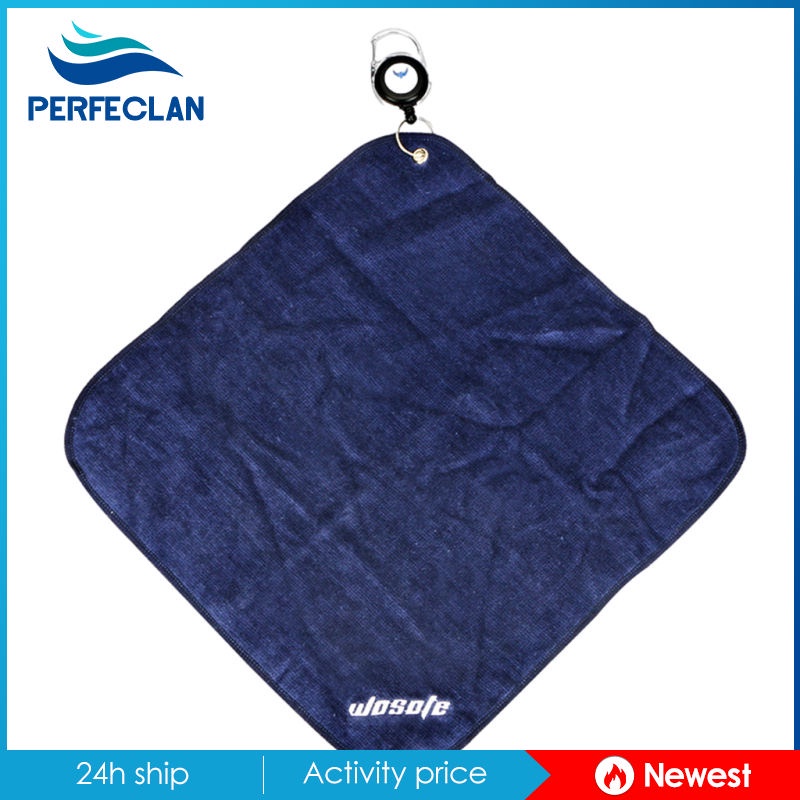 Khăn Lau Gậy Đánh Golf Bằng Sợi Micro Thấm Hút Mồ Hôi 12 Inches