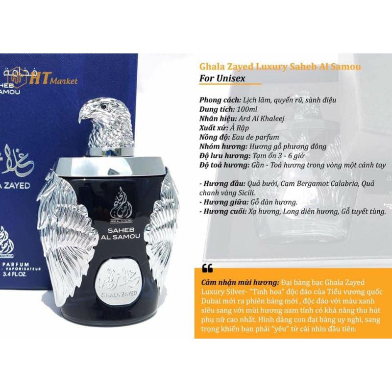 [SIÊU_PHẨM] ❤❤ Nước hoa dubai đại bàng xanh