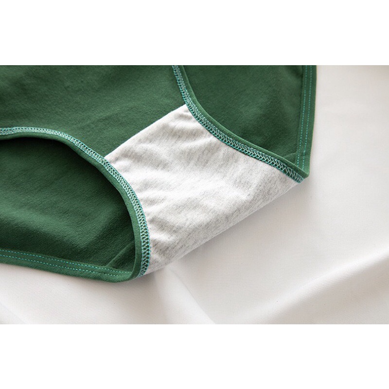 Quần Lót Nữ ❤️ Quần Cotton Nữ Họa Tiết Gấu Xanh Đậm Đáng Yêu Ngộ Nghĩnh MS 288