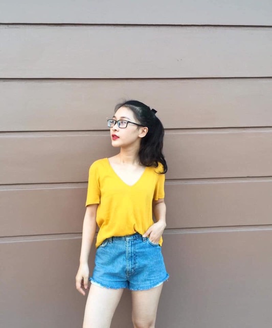 ÁO PHÔNG CỔ TIM | BigBuy360 - bigbuy360.vn