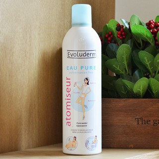 Xịt khoáng Evoluderm Atomiseur Eau Pure 400ml