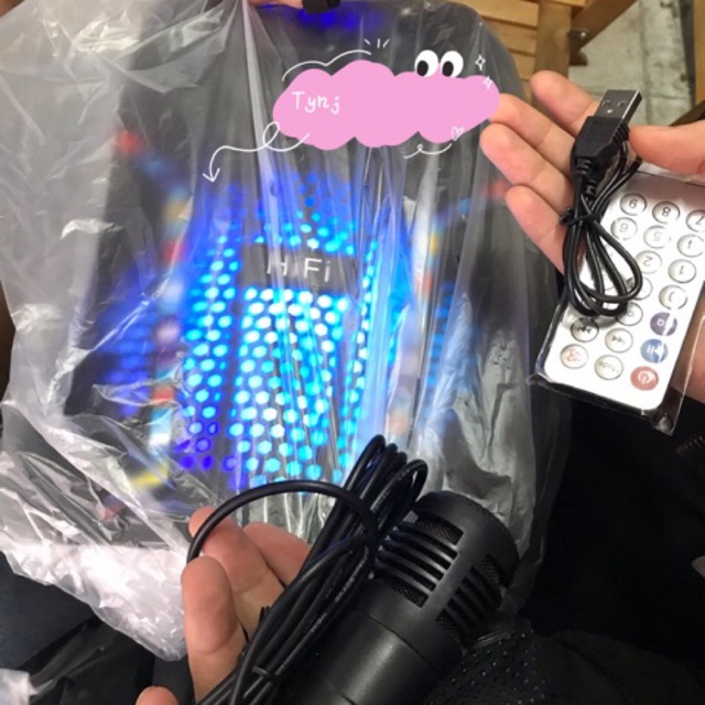 Loa Bluetooth BT-606 kèm mic dây