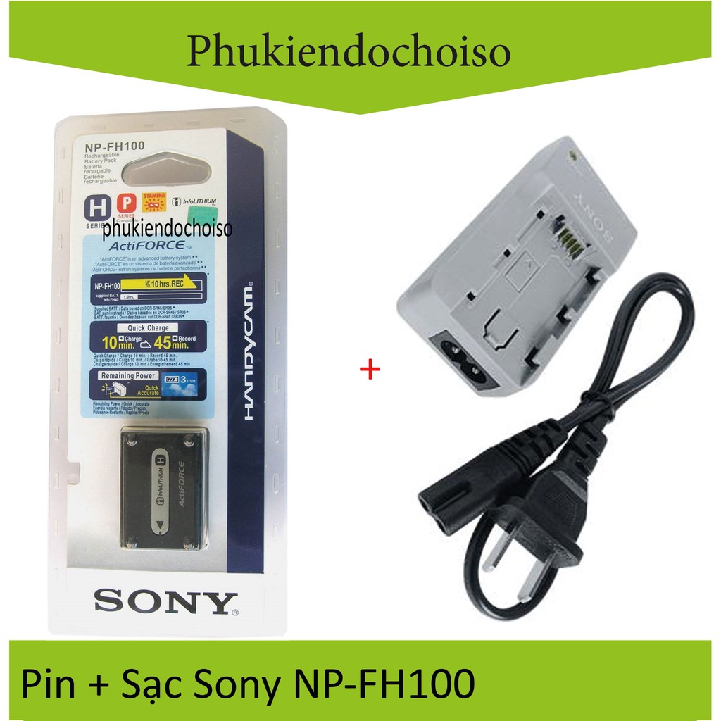 Pin sạc thay thế Sony NP-FH50/FH70/FH100