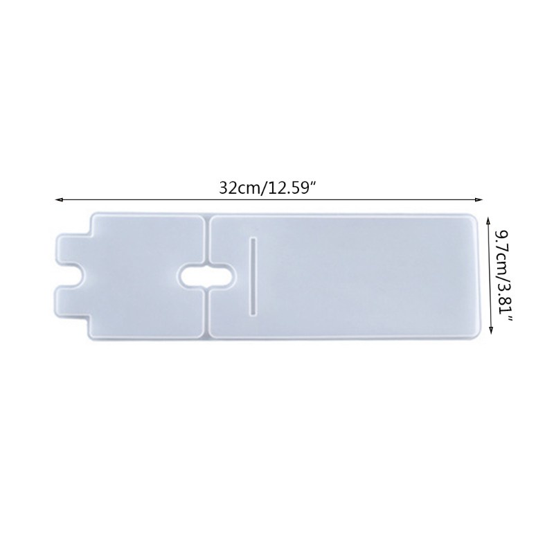 Khuôn silicone làm giá đỡ điện thoại máy tính bảng resin epoxy DIY thủ công trong suốt pha lê