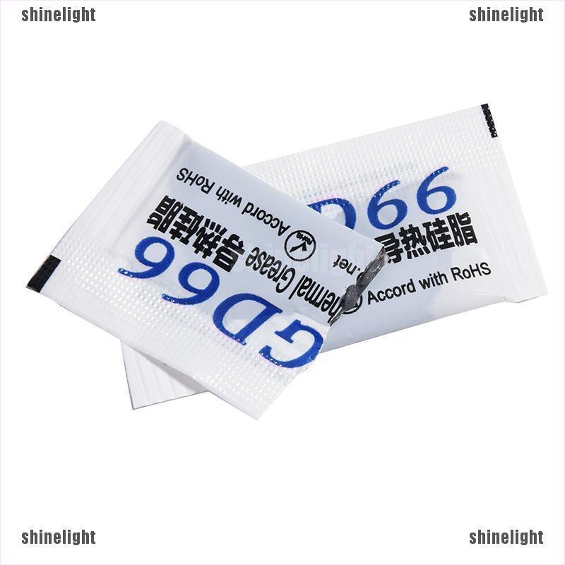 Bộ 10 Ống Silicone Dẫn Dầu Dẫn Nhiệt GD66 Cho Chip Đèn LED
