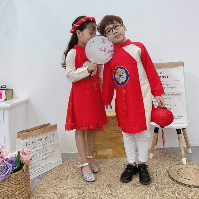 Bộ đồ cách tân cho bé trai, bé gái