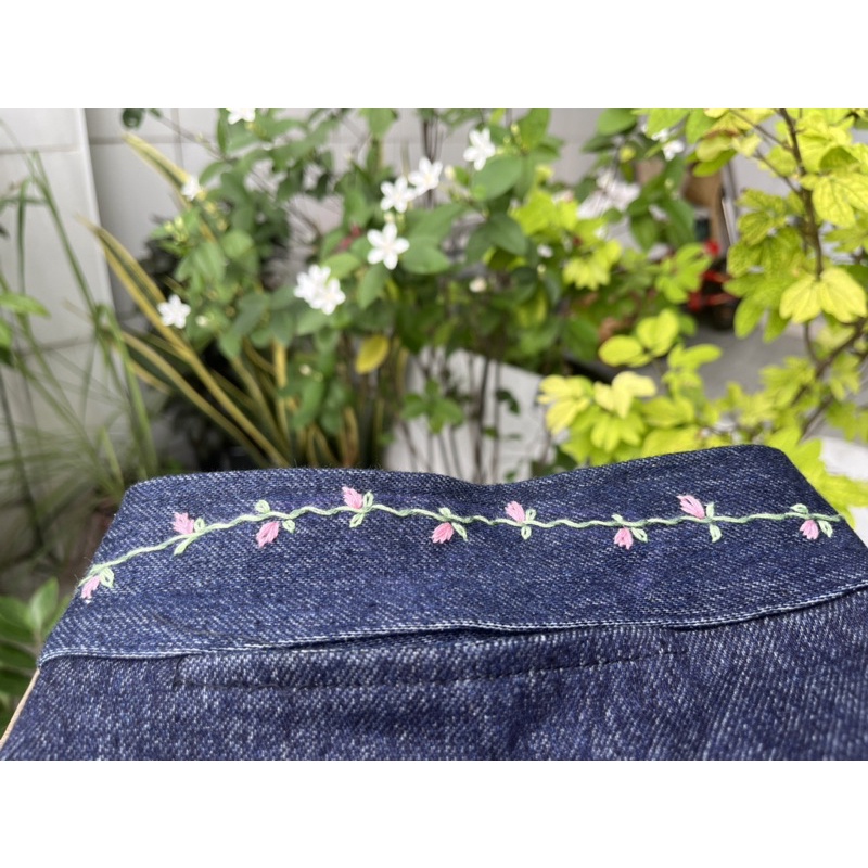 Váy jean thun cotton chống nắng.