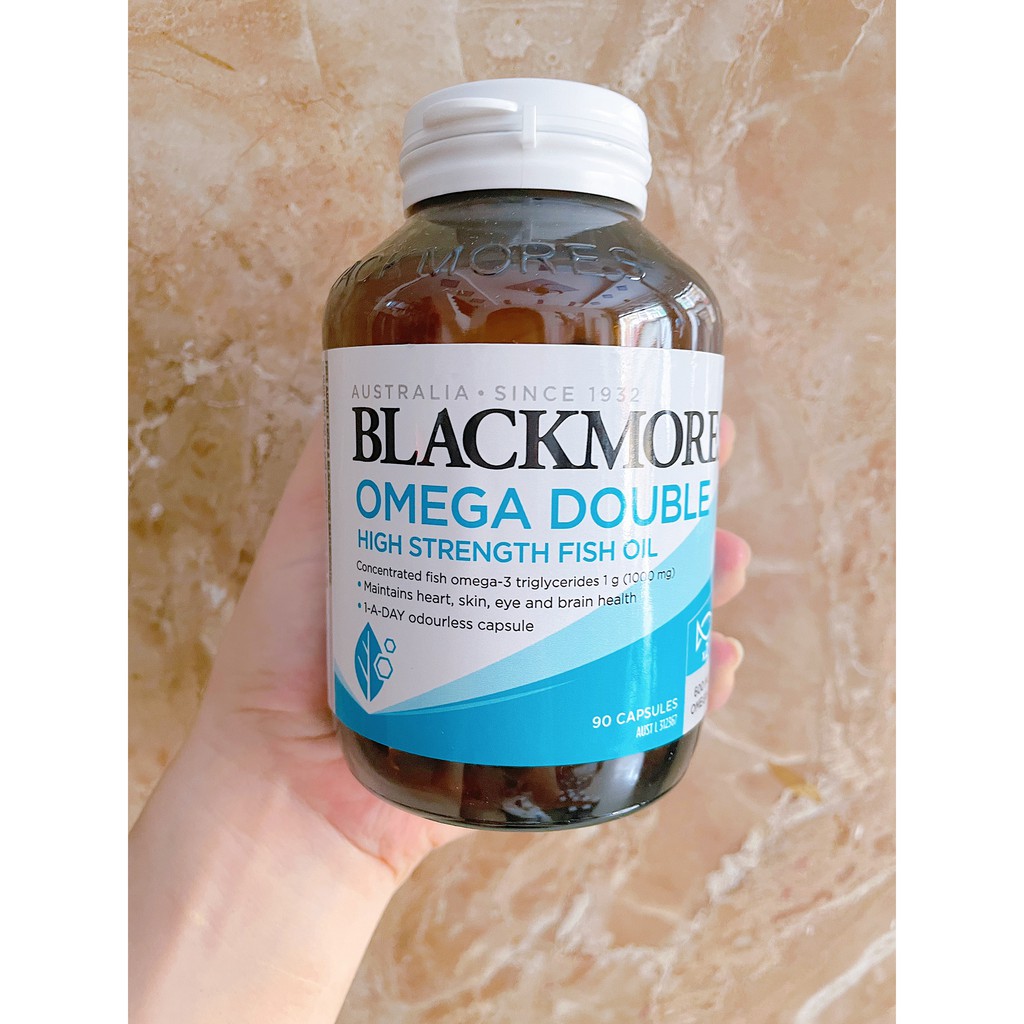 (Mẫu mới) Blackmores Odourless Fish Oil Mini Cap - Dầu Cá không mùi, viên nhỏ 400 viên Úc | Thế Giới Skin Care