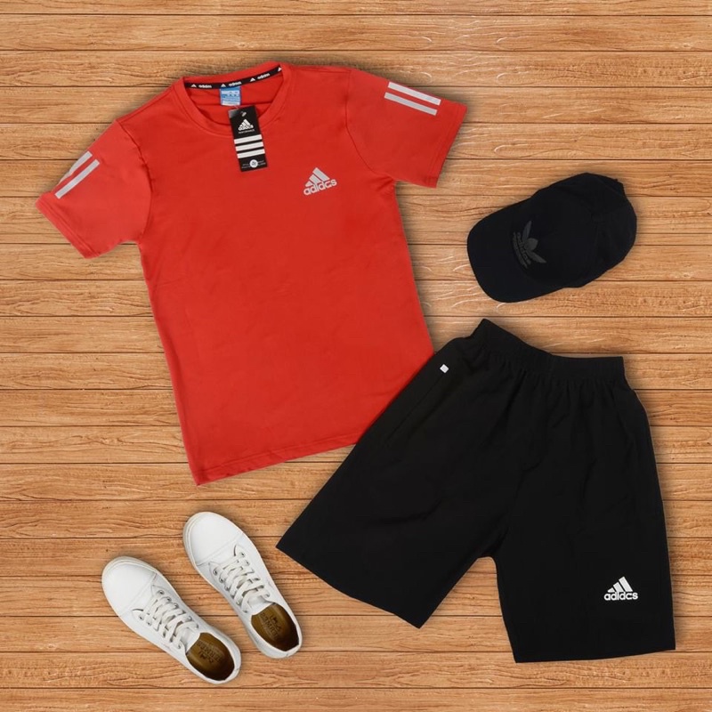 Set Bộ Thể Thao Nam - Bộ Quần Áo Thể Thao Nam Adidas Mùa Hè 2022