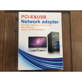 Card lan PCI-E& USB 10/100/1000M Dùng cho Main H