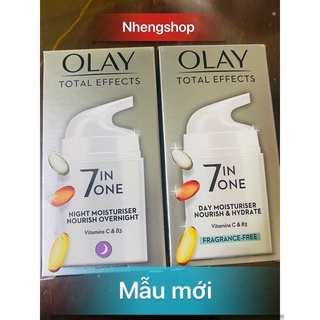 [mẫu mơis ] Kem dưỡng da chống lão hoá Olay 7-in-1 Total Effects