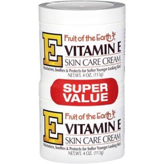 Kem dưỡng da fruit of the Earth vitamin E 2 hộp đôi