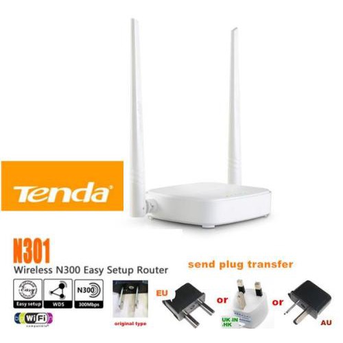 Wifi Tenda N301 300 mbps 2 râu