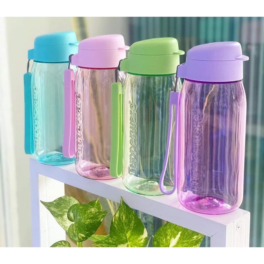 Bình Nước Tupperware Lohas Flask Chất Liệu Nhựa Nguyên Sinh Cao Cấp An Toàn Sức Khỏe 550ml