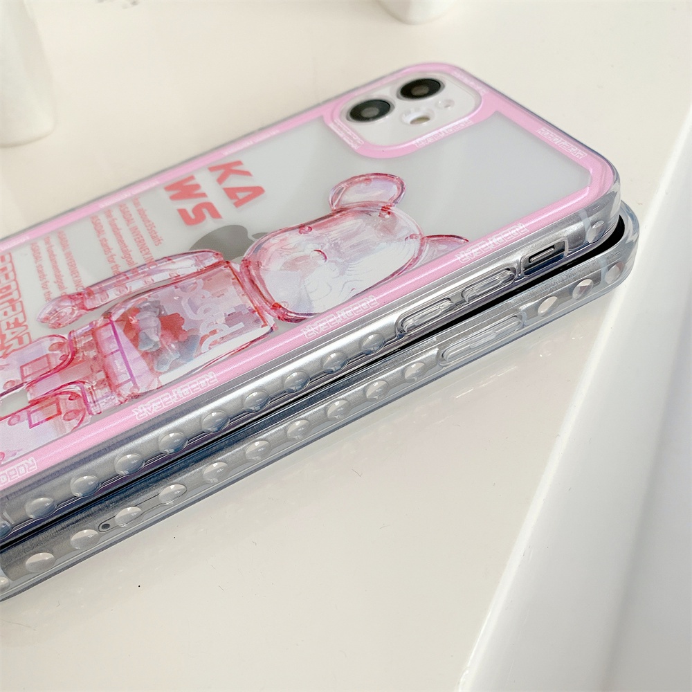 Ốp Điện Thoại Cạnh Viền In Hình Kaws Cho iPhone 13 / 12 / 11 Pro Max 7 / 8 PLUS X XR XS | BigBuy360 - bigbuy360.vn