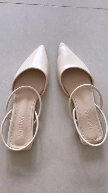 (Order-1037) Giày nữ mũi nhọn đế bệt, giày nữ quai vòng, quai gót, giày nữ mũi nhọn hai quai ( video + ảnh thật) | BigBuy360 - bigbuy360.vn