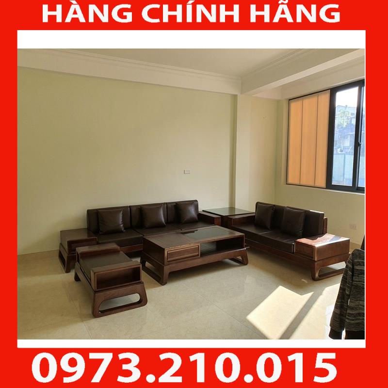 HÀNG CHÍNH HÃNG  Ảnh thật kèm feedback sofa 2 văng chân quỳ gỗ sồi nga 100%