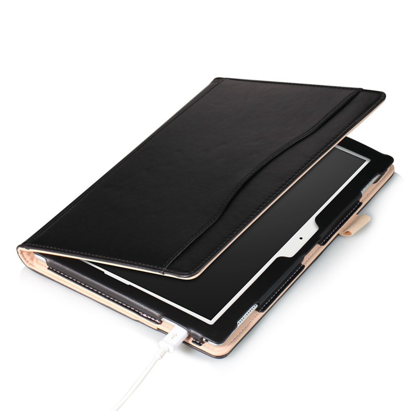 Tablet PC Case with Storage Bag Hand Rest Suitable for 10.1 Inch Lenovo Tab E10/Moto Tab/TAB4 10/10Plus Universal