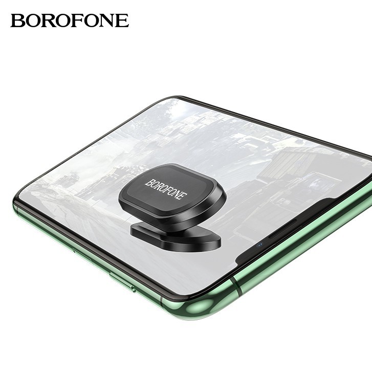 CHÍNH HÃNG Giá Đỡ Điện Thoại hút nam châm từ tính trên Xe Hơi ô tô Borofone BH29 Từ Tính siêu nhỏ gọn