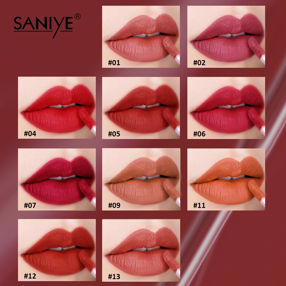 SANIYE Son môi dưỡng ẩm màu matte | BigBuy360 - bigbuy360.vn
