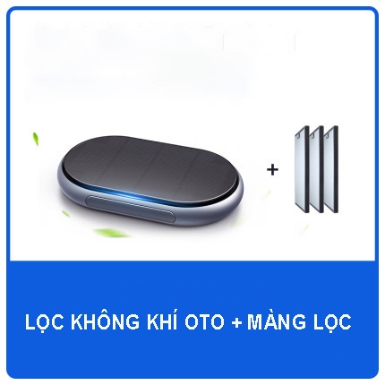 Máy Lọc Không Khí 3 Ngăn-Máy Khử Mùi Ô Tô Diệt Khuẩn , Xe Hơi, Văn Phòng tạo không khi thoáng mát dễ chịu