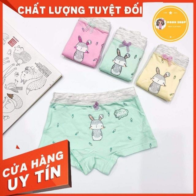 [Combo 3 chiếc] Quần Chip Đùi Cho Bé Trai, Bé Gái In Hình Ngộ Nghĩnh, Nhiều Màu Sắc Cotton Thoáng Mát, Co Giãn 4 Chiều