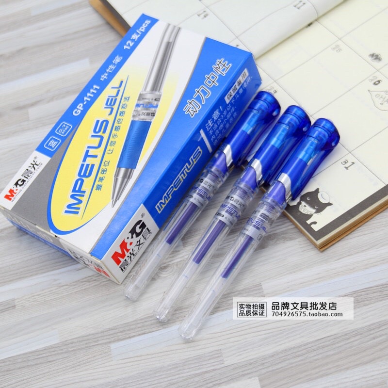 Bút gel M&G 0,7mm luyện viết chữ trung,Nhật,Hàn