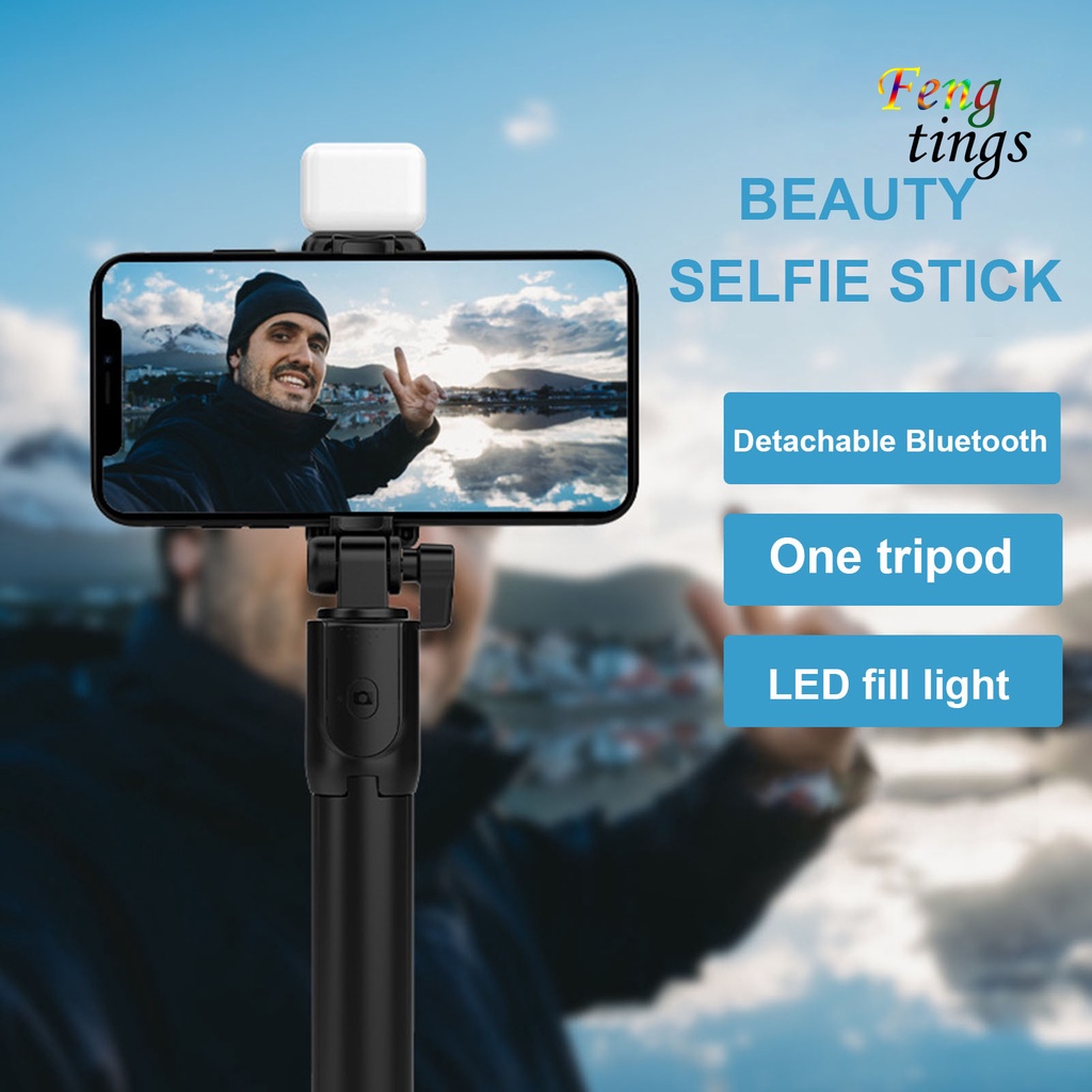 Gậy Selfie R1S Điều Chỉnh Được Kết Nối Bluetooth 3 Trong 1 Đa Năng Cho Điện Thoại | BigBuy360 - bigbuy360.vn