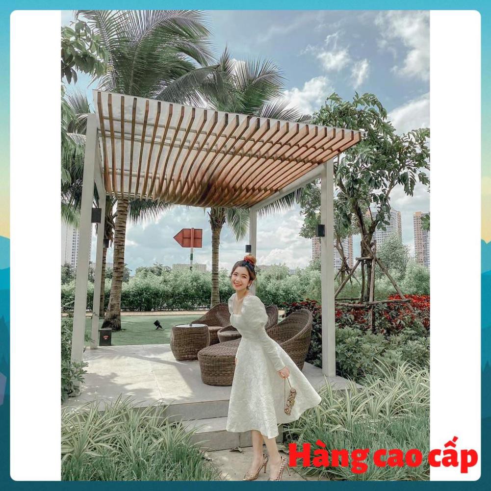 (Hàng cao cấp) Đầm dự tiệc dáng dài chất gấm siêu sang - Rister Dress | BigBuy360 - bigbuy360.vn