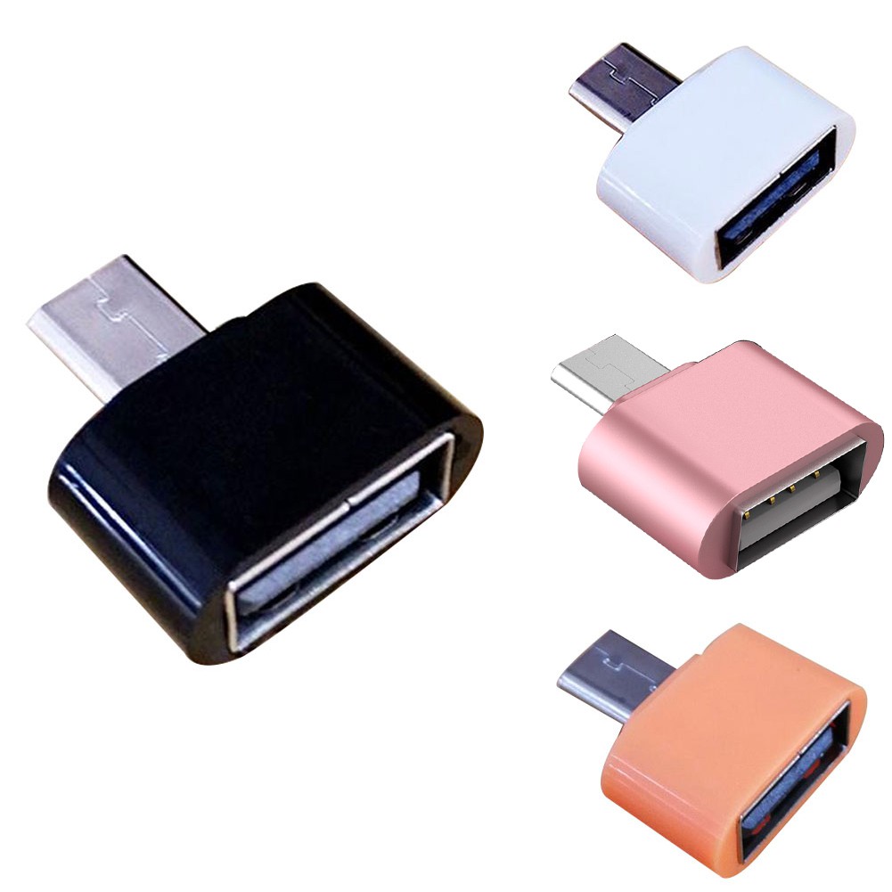 Đầu điều hợp chuyển đổi mini Micro sang USB 2.0 OTG dành cho điện thoại Android